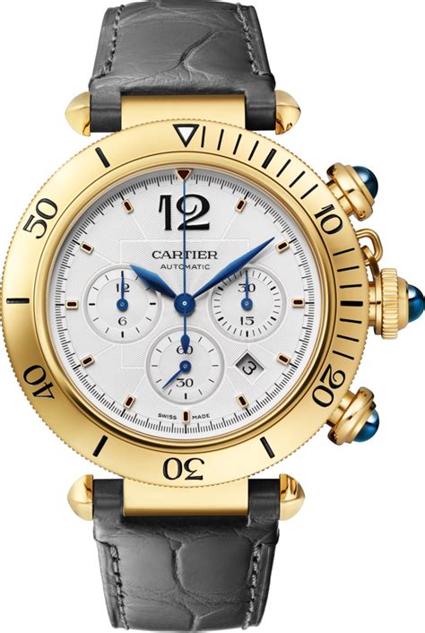 cartier pasha leather strap replacement|cartier pasha c chronograph.